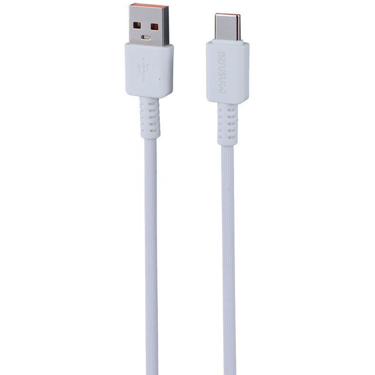 کابل شارژ 1.1 متری فست Masaru Type-C مدل M304C - سفید - SMO