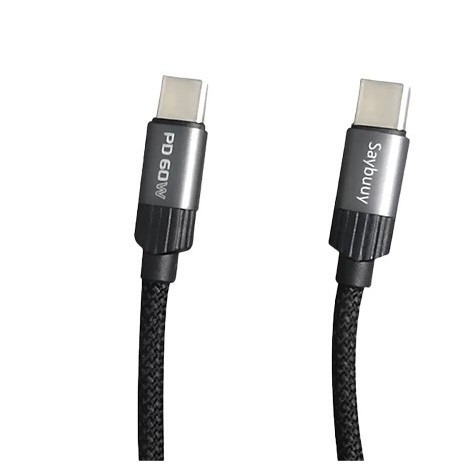 کابل شارژ دو سر Saybuuy TYPE-C فست شارژ 60 وات مدل k3pd Mag طول 1 متر مگنتی