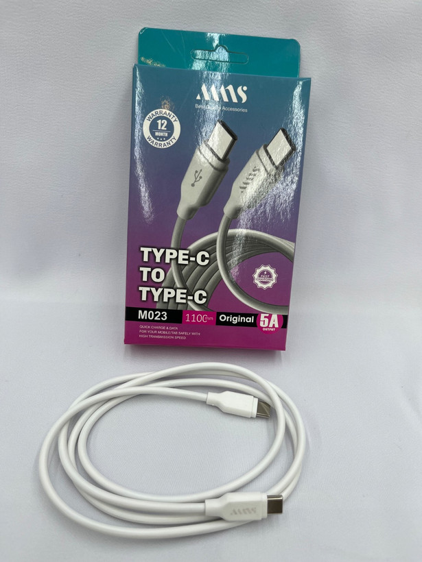 کابل شارژ دوسر تایپ سی MNS M023 اورجینال